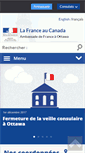 Mobile Screenshot of ambafrance-ca.org
